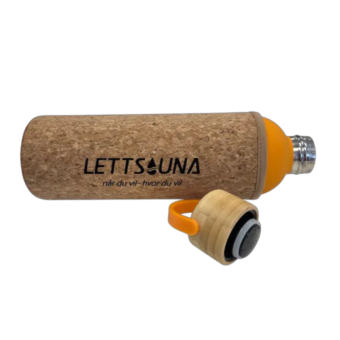 Hovedbilde Saunaflaske m/ korkhylse Lettsauna