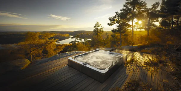 vis utvalg av tilbehør spabad